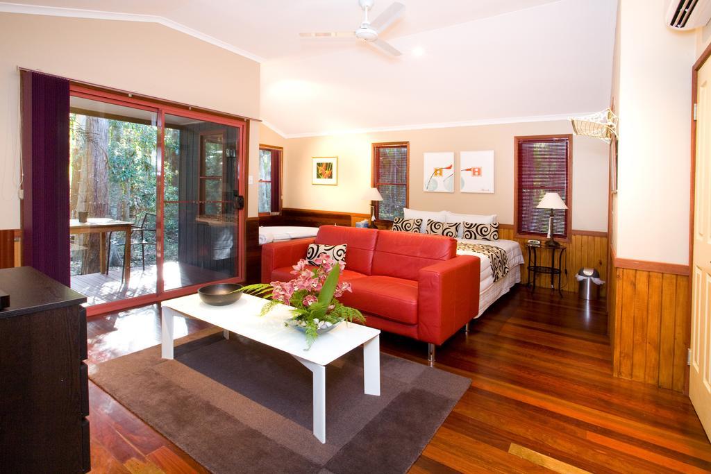 Amore On Buderim Rainforest Cabins Sunshine Coast Exteriör bild