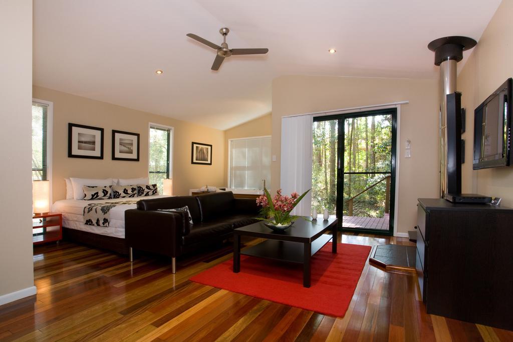 Amore On Buderim Rainforest Cabins Sunshine Coast Exteriör bild